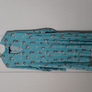 Long sleeve floral dress. Rue21+ size 3x